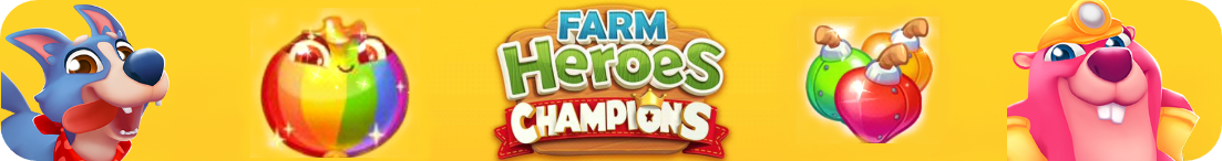 Farm Heroes Champions Banner